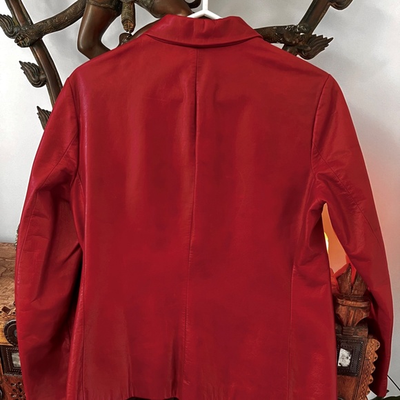 🌶OROTON Vintage leather jacket - Picture 5 of 7